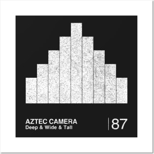Aztec Camera / Minimalist Graphic Artwork Fan Design T-Shirt Posters and Art